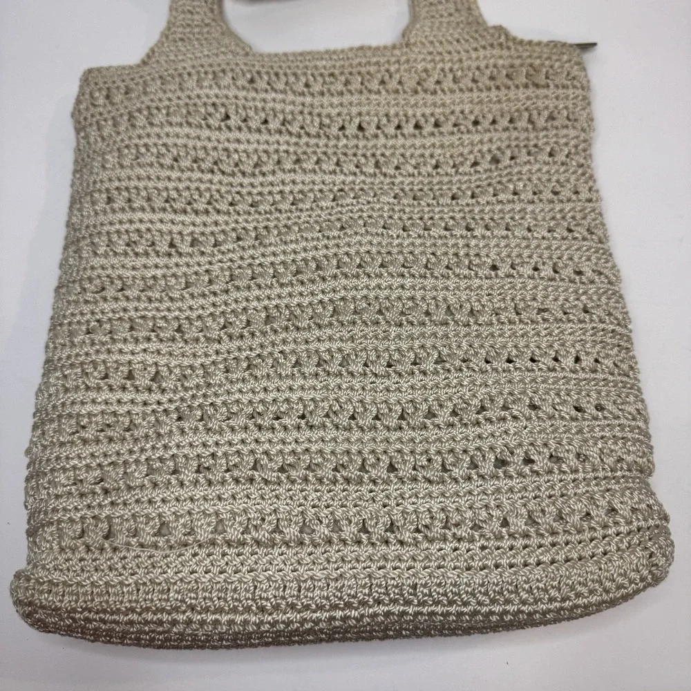 The SAK Original‎ Crochet Knitted Shoulder Bag Purse Handbag